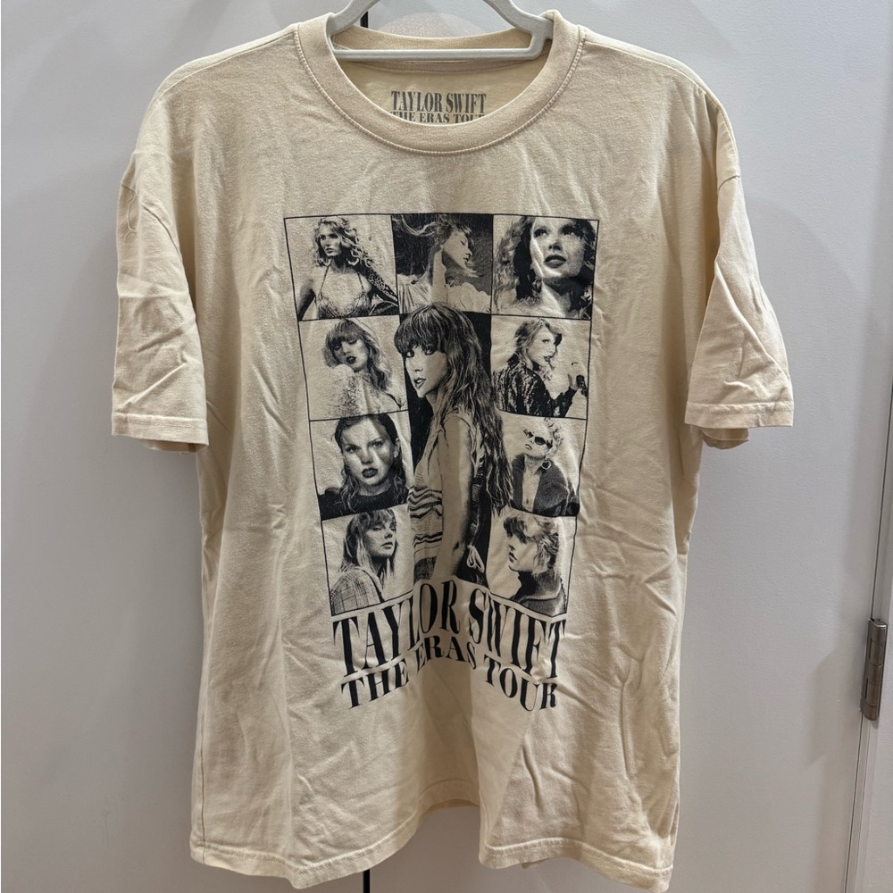 Taylor Swift The Eras Tour Beige T-Shirt